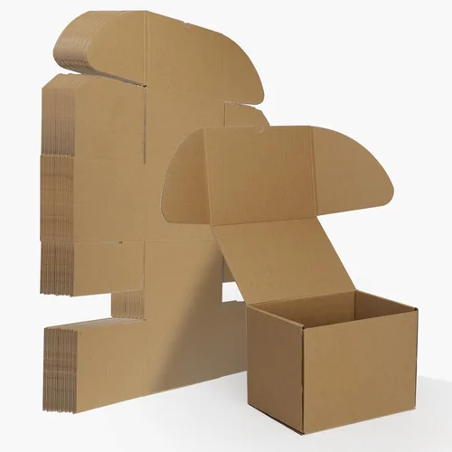 Miniatura 40 de HORLIMER Paquete de 40 cajas de envío de 5 x 5 x 5, caja de cartón corrugado blanco para correo, embalaje, pequeñas empresas