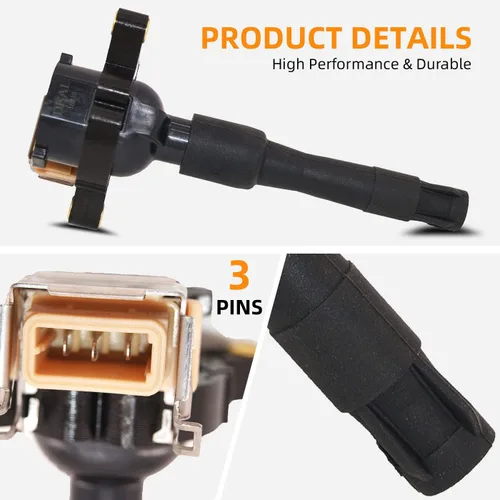Miniatura 2 de DEAL Paquete de bobinas de encendido, compatible con BMW 323Ci 323is 325Ci 325Xi 328is 330Ci 330Xi 525i 530i 528i M3 Z3 750iL 850Ci Freelander 2.5L