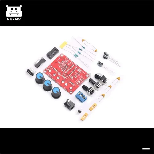 Miniatura 2 de XR2206 DDS Función Generador de Señal Módulo DIY Kit Sino/Triángulo/Onda Cuadrada 1Hz-1MHz Frecuencia Ajustable 9-12V DC