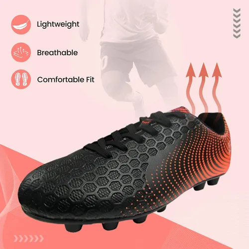 Miniatura 2 de Vizari Stealth Firm Ground - Botines de fútbol para jóvenes, ligeros, duraderos y cómodos con excelente tracción, zapatos de fútbol para niños