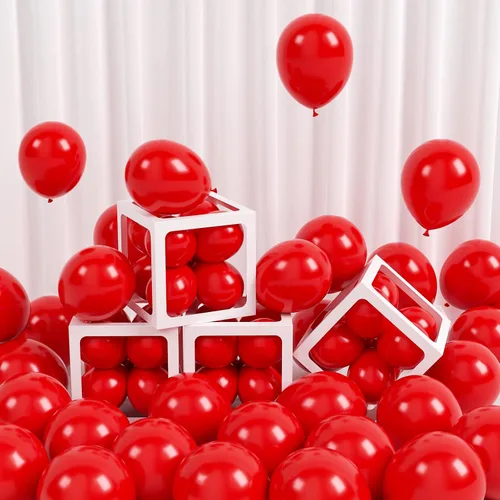 Miniatura 11 de FOTIOMRG 120 globos negros de 5 pulgadas, pequeños globos de látex para fiesta, calidad de helio para cumpleaños, graduación, baby shower, día