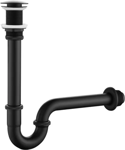 Miniatura 11 de Trampa para botella de tapón para fregadero de baño, en forma de U, kit completo de drenaje de entrada deslizante de 1-1/4 pulgadas, juego de Cromo