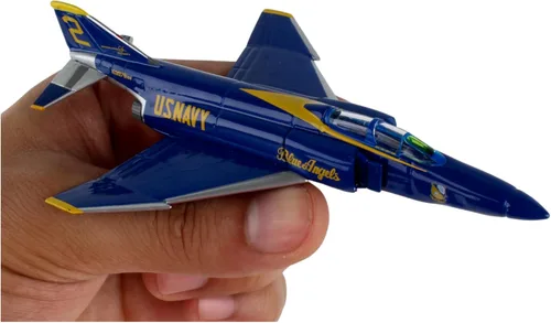 Miniatura 10 de Daron Postage Stamp F4 Phantom II 1/155 Blue Angels