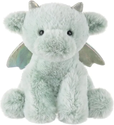 Miniatura 18 de Apricot Lamb Dragón Negro de Peluche Suave para Niños, Juguetes de Peluche Lindos y Suaves para Niña y Niño, Dragón Negro Esponjoso de Peluche Negro