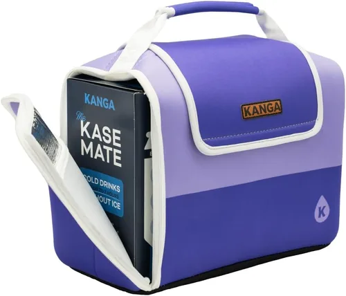 Miniatura 18 de Kanga Kanga Kase Mate - Bolsa térmica aislada - Bolsa térmica suave - Enfriador de bebidas para latas de cerveza y seltzer - Aislamiento y Woody