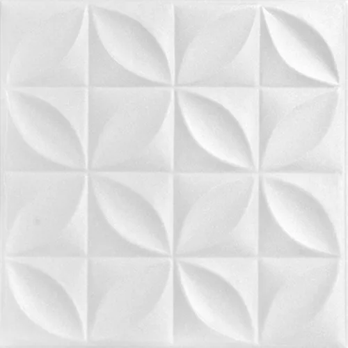 Miniatura 11 de À LA MAISON CEILINGS R103 Perceptions - Azulejo de techo de espuma (21.6 pies cuadrados/caja), paquete de 8, color blanco liso