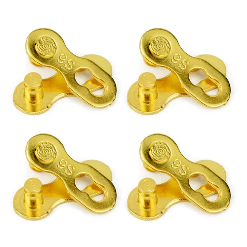 Miniatura 16 de VG SPORTS 4 pares de eslabones perdidos de bicicleta de 1/6/7/8/9/10/11/12 velocidades, cadena de acero reutilizable