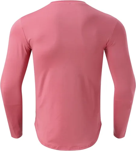 Miniatura 41 de Camisas de compresión atléticas de manga larga para hombre, capa base, camisa de entrenamiento atlético, camisas de compresión, camisetas deportivas