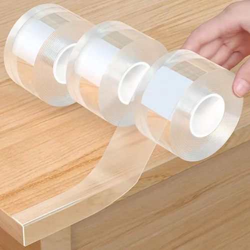 Miniatura 17 de 1.57 pulgadas x 9.84 pies, protector de esquina para bebé, tira protectora de borde transparente, cinta protectora de borde afilado, protectores