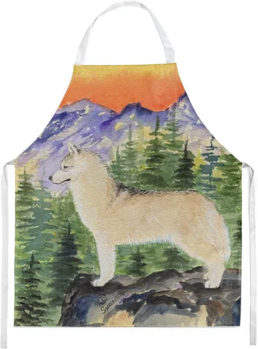 Caroline's Treasures Delantal unisex Suzanne Staines Dogs Husky siberiano 8285