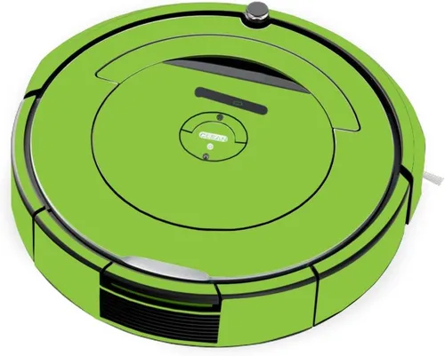 Miniatura 23 de MightySkins Skin compatible con iRobot Roomba 690 Robot Vacuum - Azul claro sólido Cubierta protectora de vinilo duradera y única Fácil