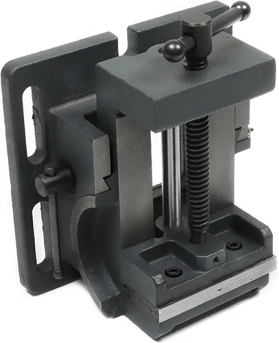 Miniatura 5 de Prensa de taladro industrial de sobremesa de 4 pulgadas con tornillo de banco resistente en ángulo para mecanizado de máquinas herramienta