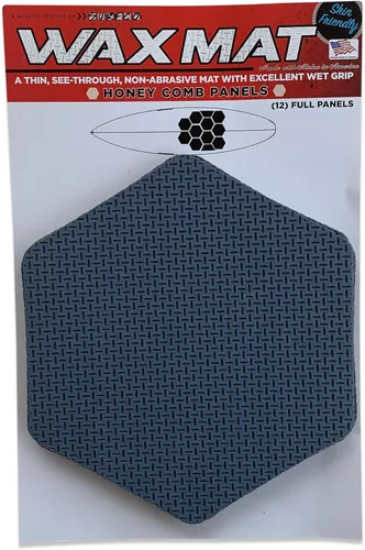 Surfco Hawaii - Kit de cera de panal de abeja, alternativa a la cera de tabla de surf sin ensuciar Gris-oscuro