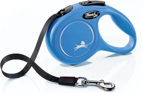 Miniatura 13 de FLEXI Nueva Correa Retráctil Clásica de Cinta para Perros Grandes Hasta 110 Libras – 26 Pies, Negra Correa de Paseo para Mascotas Sin Enredos
