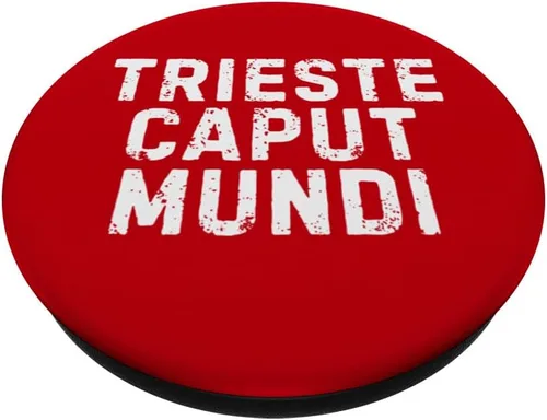 Miniatura 2 de Trieste Caput Mundi Città Simpatica Uomo Donna Bambino PopSockets Adhesive PopGrip