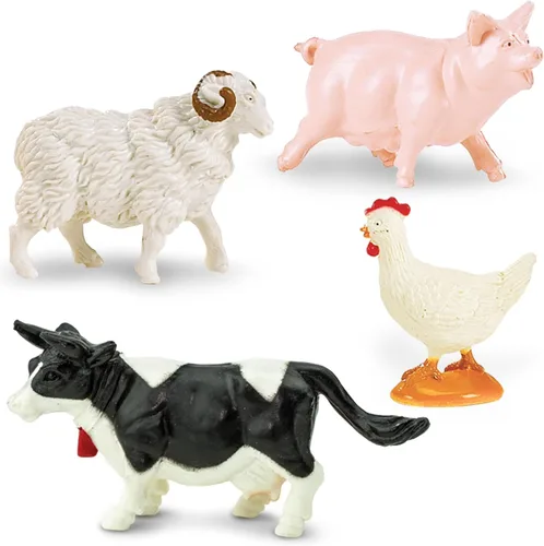 Miniatura 4 de Safari Ltd. Farm TOOB - 12 figuras que incluyen vaca, cerdo, cabra, caballo y más, juego de juguetes educativos para niños, niñas y niños a partir