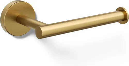 KOHLER K-27292-2MB Elate - Portarrollos de papel higiénico, diseño minimalista, metal duradero premium, resistente a la corrosión, latón cepillado