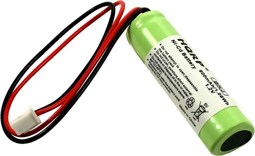 Miniatura 2 de HQRP Batería de luz de salida de emergencia para Unitech AA900mAh, OSA268 OSI OSA-268, MINBO AA-1000, Lithonia EXR LED EL M6 KR-AA900MAH KRAA900MAH
