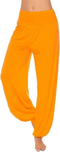 Miniatura 14 de Pantalones de algodón modal para mujer de AvaCostume, pantalones suaves para practicar yoga o deportes.