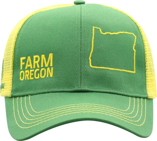 Miniatura 102 de John Deere Gorra de béisbol con logotipo y malla trasera con contraste, para hombre
