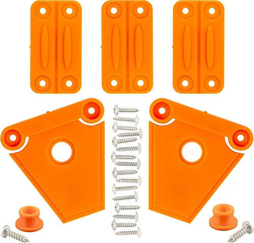 Miniatura 9 de NeverBreak Parts - Piezas de repuesto para refrigerador Igloo - Kit de reparación grande Reemplazo de bisagras de enfriador de iglú de alta Blanco