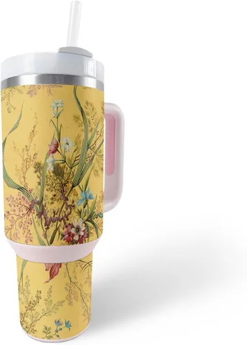 Miniatura 18 de MightySkins Skin - Vaso de vinilo compatible con Stanley The Quencher H2.0 FlowState de 40 onzas, mosaico de cebra, protectora, duradera y única