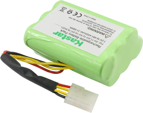 Miniatura 3 de Kastar Batería XV11 (paquete de 2), Ni-MH 7.2V 4400mAh, repuesto para aspiradoras robóticas Neato XV-11 XV-12 XV-14 XV-15 XV-21 XV-25, XV Essential