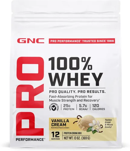 Miniatura 25 de GNC Pro Performance 100% proteína de suero en polvo Apoya el metabolismo saludable y la recuperación muscular magra Chocolate Supreme 12