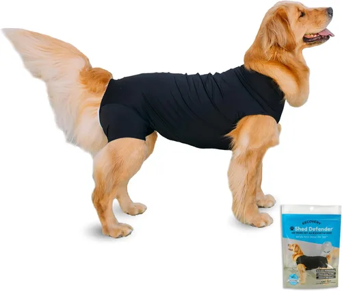 Miniatura 8 de Shed Defender Traje de recuperación para perros después de la cirugía – Mameluco de recuperación para perros alternativa al cono, traje