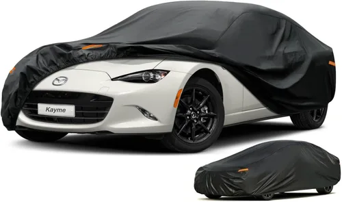 Miniatura 47 de Kayme Funda impermeable para automóvil deportivo para todo tipo de clima. Consulta la tabla de tallas del vehículo para un ajuste preciso. Cubierta