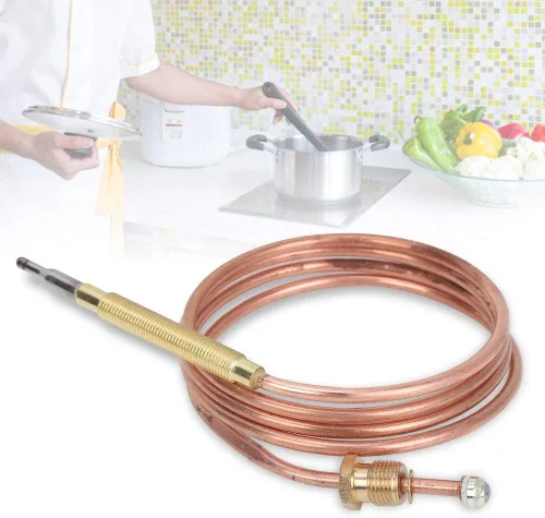 Miniatura 5 de Calentador de propano, sensor de termopar, reemplazo universal para calentador de patio, calentador de patio para chimenea de gas, calentador