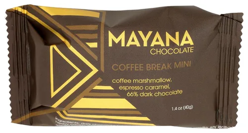 MAYANA CHOCOLATE Coffee Break Mini bar, 1.5 onzas (paquete de 10)