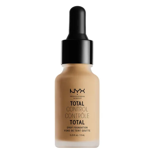 Miniatura 19 de NYX PROFESSIONAL MAKEUP Total Control Drop Foundation - Base de maquillaje color moca, marrón claro