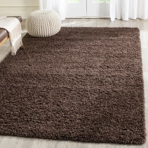 Miniatura 33 de SAFAVIEH Laguna Shag Collection - Alfombra decorativa, 2 pies 3 pulgadas x 4 pies, color beige, diseño sólido, no desprende pelusa y de fácil