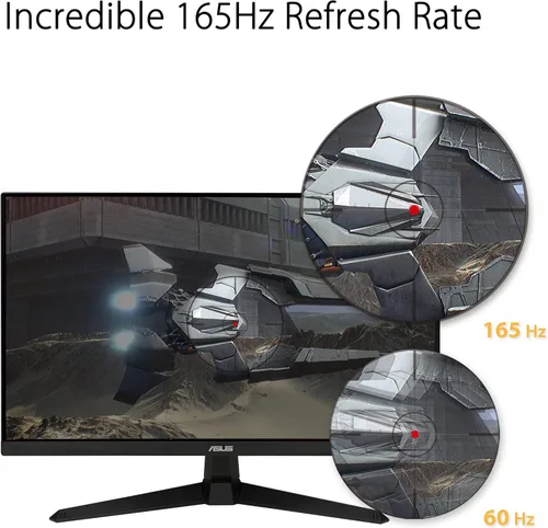 Miniatura 3 de ASUS TUF Gaming Monitor de juegos de 27 pulgadas 1080P (VG277Q1A) - Full HD, 165 Hz (soporta 144 Hz), 1 ms, Extreme Low Motion Blur, FreeSync