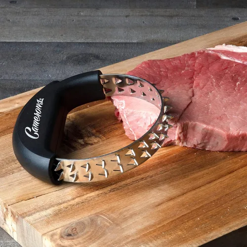 Miniatura 7 de Camerons Herramienta de barbacoa para ablandador de carne, cuchillas afiladas de acero inoxidable que rompen tendones duros en carne de res, aves