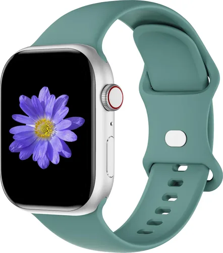 Miniatura 28 de Correas deportivas compatibles con Apple Watch de 1.65, 1.73, 1.77, 1.77, 1.61, 1.49, 1.57 y 1.73 pulgadas, para mujeres y hombres, correa de Luz