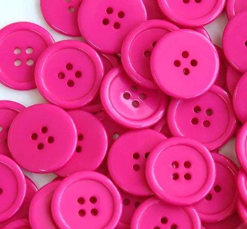Miniatura 16 de GANSSIA Botones de 1 pulgada (25mm) redondos de 4 agujeros para costura, botón de color beige de respaldo plano, para manualidades DIY, paquete