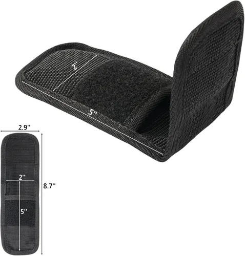 Miniatura 2 de Funda para cuchillo para cinturón, soporte táctico para cuchillo de bolsillo, bolsa de cinturón vertical u horizontal para cuchillo al aire libre