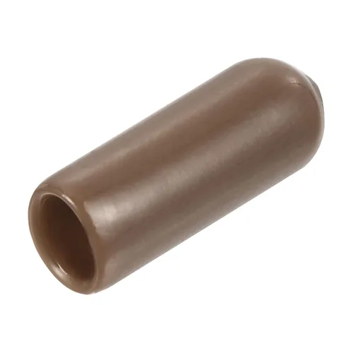 Miniatura 56 de uxcell 80 tapas de goma de 0.551 in de vinilo de identificación redonda tapa tapa de rosca de tornillo protectores negro
