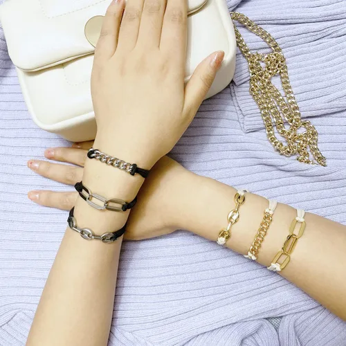 Miniatura 6 de Bandas elásticas para el cabello para mujer, ligas elásticas para el cabello grueso y fino, bandas para el cabello para coleta, accesorios