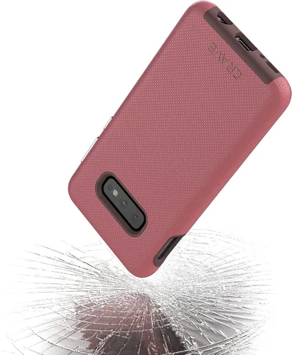 Miniatura 4 de Crave Dual Guard para Samsung Galaxy S10e Funda, Funda de Doble Capa con Protección a Prueba de Golpes para Samsung Galaxy S10e - Berry
