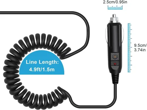 Miniatura 2 de Adaptador de CC para Uniden BCD996XT BC-996XT Digital Mobile Radio Scanner Power