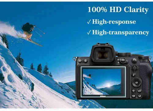 Miniatura 5 de ULBTER - Protector de pantalla para cámara Nikon Z5 II Z50 II Z5 Zf Z6 III Z6 Z7 Z7 II Z8 Z9 Z 5 Z f Z 50 II y cubierta de zapata caliente, ULBTER