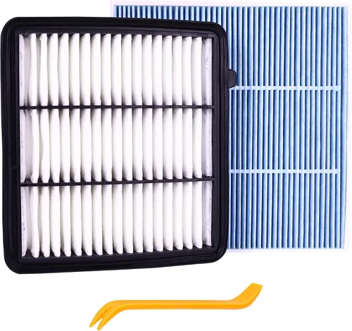 Miniatura 8 de Paquete combinado de filtro de aire de motor y filtro de aire de cabina, compatible con Honda Accord L4 2.0L Hybrid 2014 2015 2017 2018 2019 2020