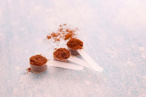 Miniatura 6 de Juego de 20 cucharas medidoras con mango corto, 1 cucharadita (0.2 fl oz), cucharas de plástico transparente para creatina, café, granos, especias
