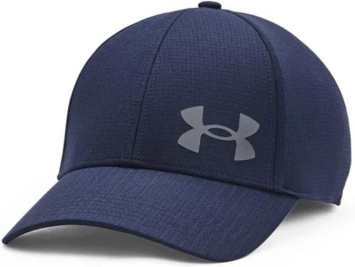 Miniatura 8 de Under Armour Iso-chill ArmourVent - Gorra de béisbol ajustable para hombre Negro (001)/tono gris