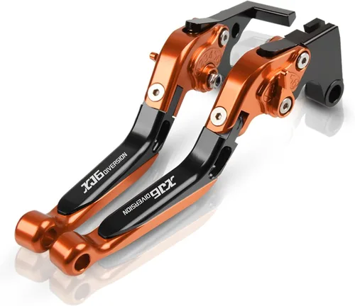 DOUKI Para Yamaha XJ6N XJ6 Diversion 2009-2015 Palancas de embrague de freno extensibles plegables ajustables con logotipo CNC accesorios palanca
