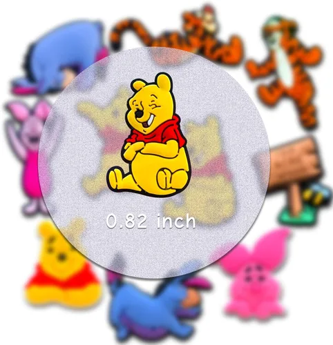 Miniatura 5 de Hedbitoyo Cartoon Shoe Charms for Clog Decoration Cartoon Bear Sandals Accessories for Kids Girls Boys Party's Favor