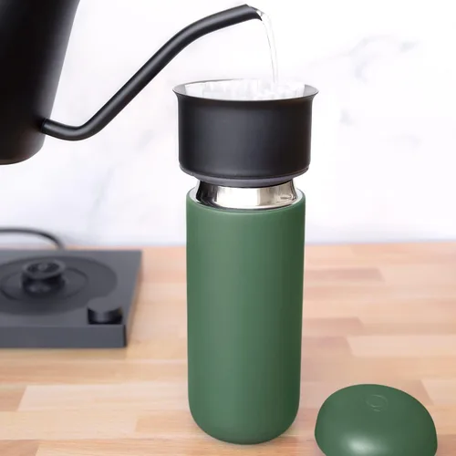Miniatura 7 de Fellow Carter Move - Taza aislada al vacío con protector de salpicaduras a presión y revestimiento de cerámica para preservar el verdadero sabor.